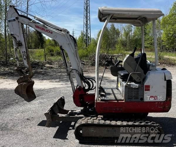 Takeuchi TB 016 Minigravemaskiner