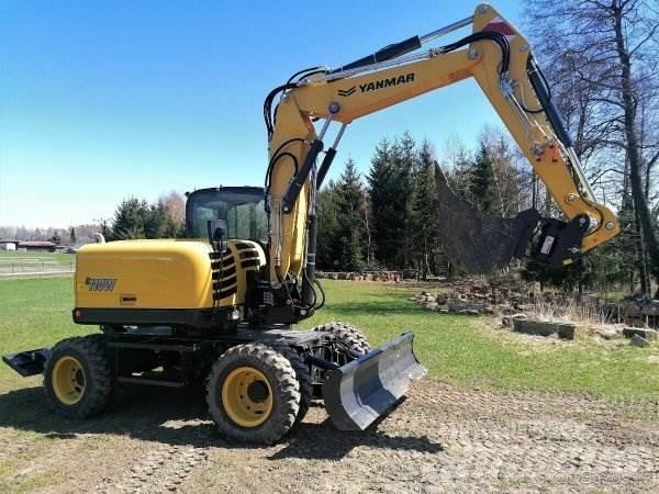 Yanmar B110 W Style Gravemaskiner på hjul
