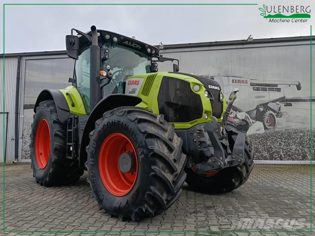 CLAAS Axion 850 CIS Traktorer