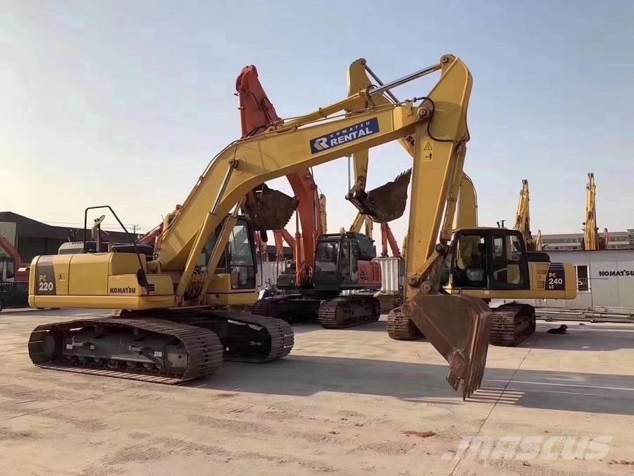 Komatsu pc220-7 Gravemaskiner på larvebånd
