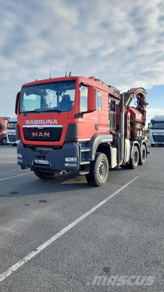 MAN TGS 26.540 6X6 Flishuggere / neddelere