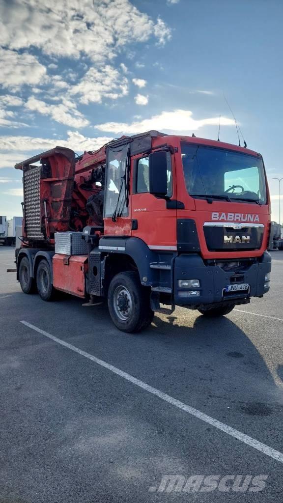 MAN TGS 26.540 6X6 Flishuggere / neddelere