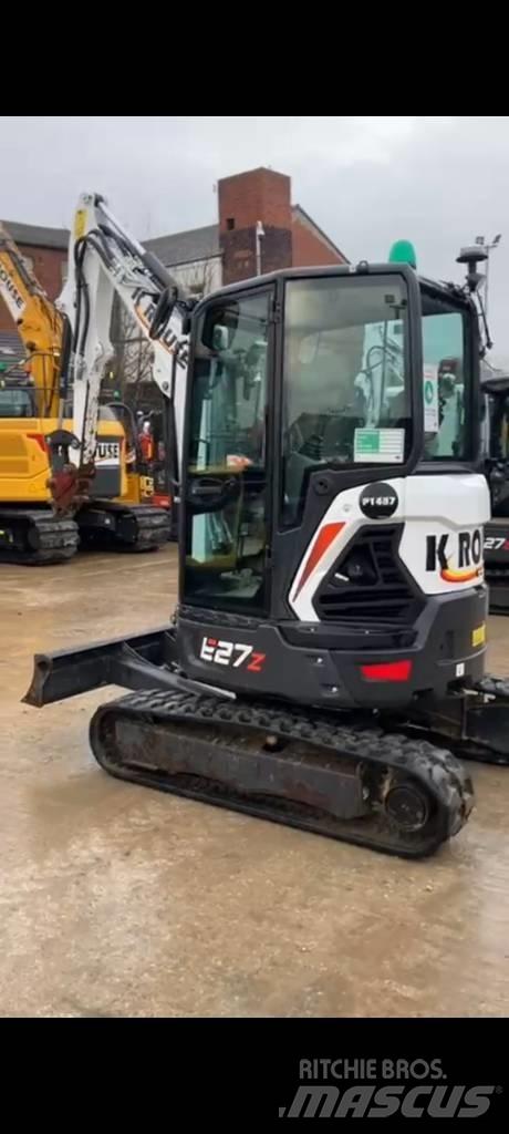 Bobcat E 27 Z Minigravemaskiner