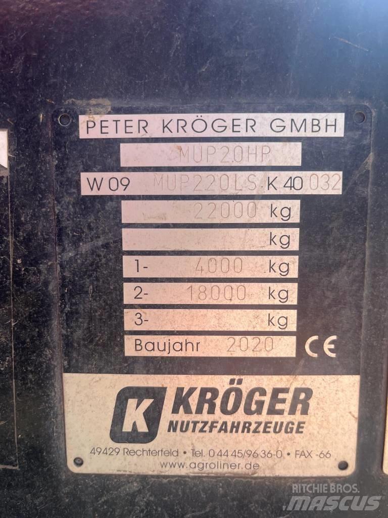 Kröger MUP 20 Tipvogne
