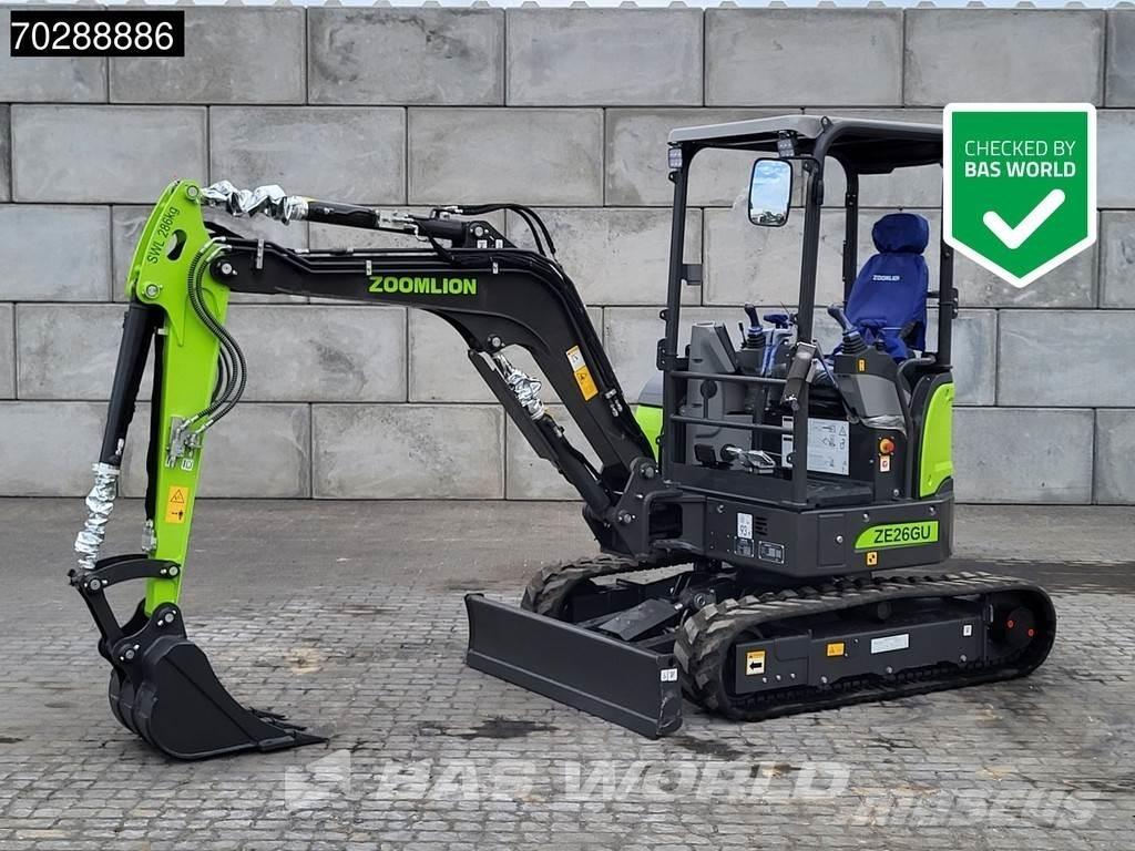 Zoomlion ZE26 GU Minigravemaskiner