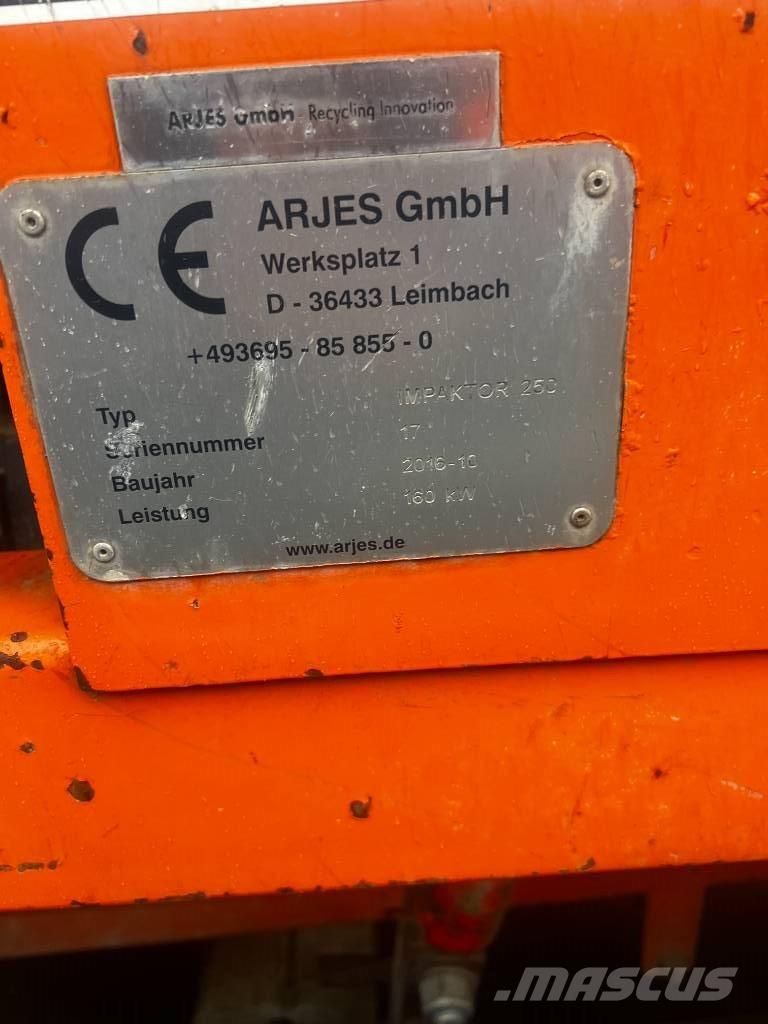 Arjes Impaktor 250 Mobile knusere