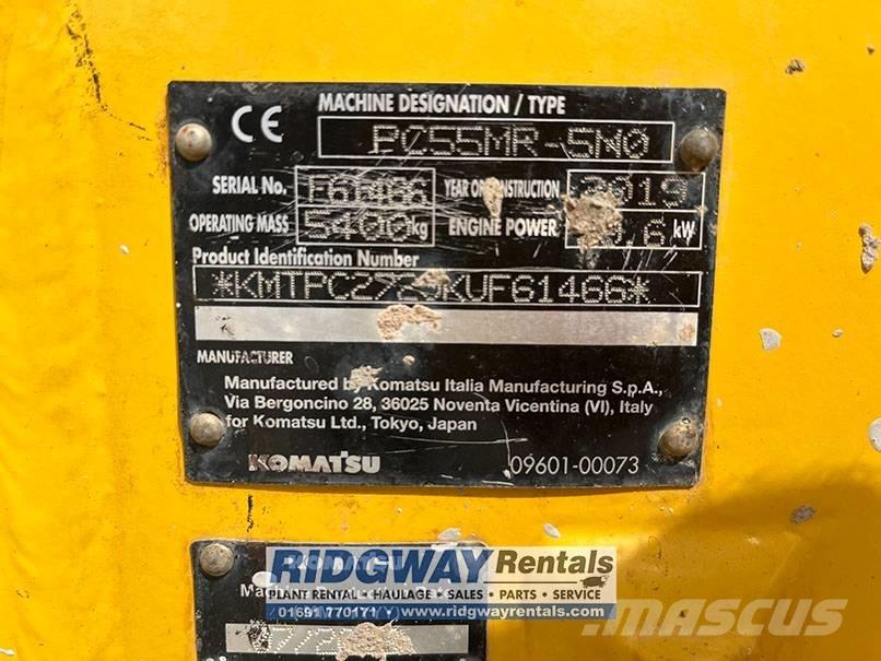 Komatsu PC 55 MR-5 Minigravemaskiner