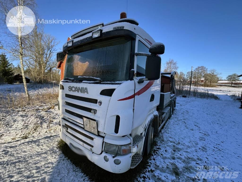 Scania R 420 LB Skip loader