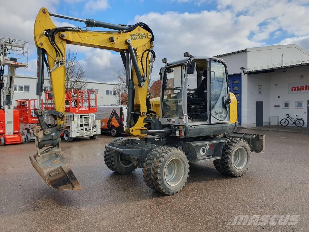 Wacker Neuson EW100 Gravemaskiner på hjul