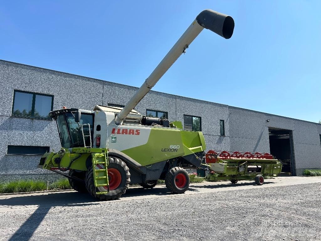 CLAAS Lexion 660 Mejetærskere