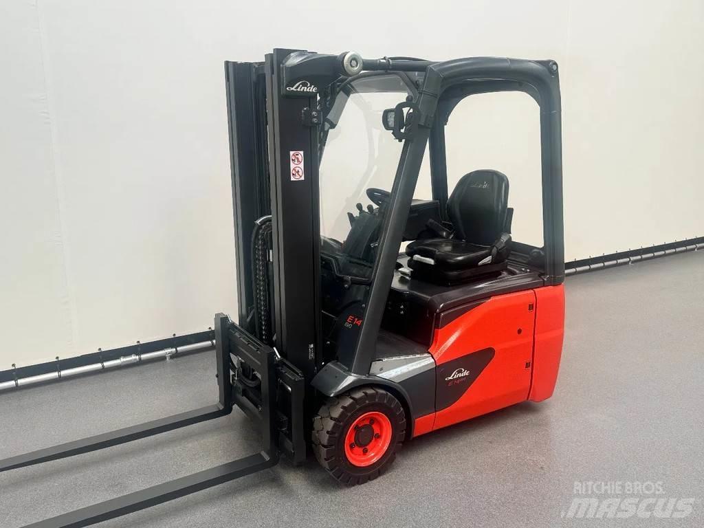 Linde 386 E 14-02 El gaffeltrucks