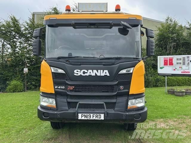 Scania P410 XT Lastbiler med tip