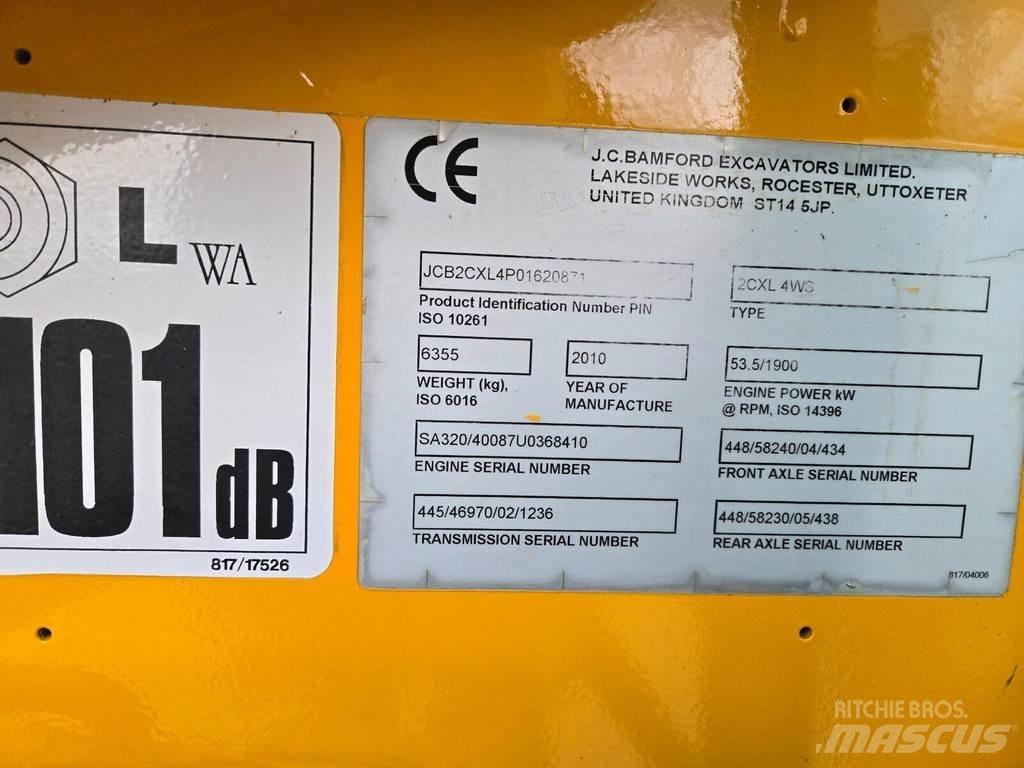JCB 2CX Læssemaskiner på hjul