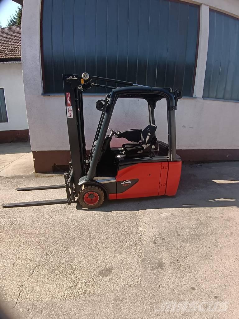 Linde E20L-02-386 El gaffeltrucks