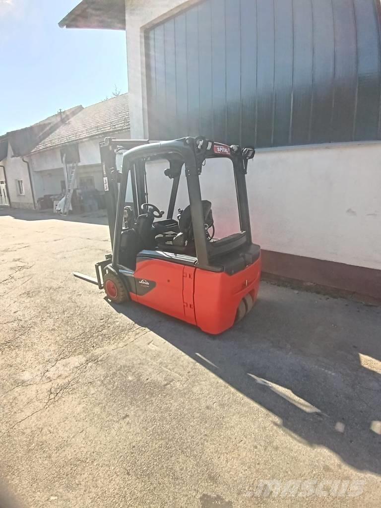 Linde E20L-02-386 El gaffeltrucks