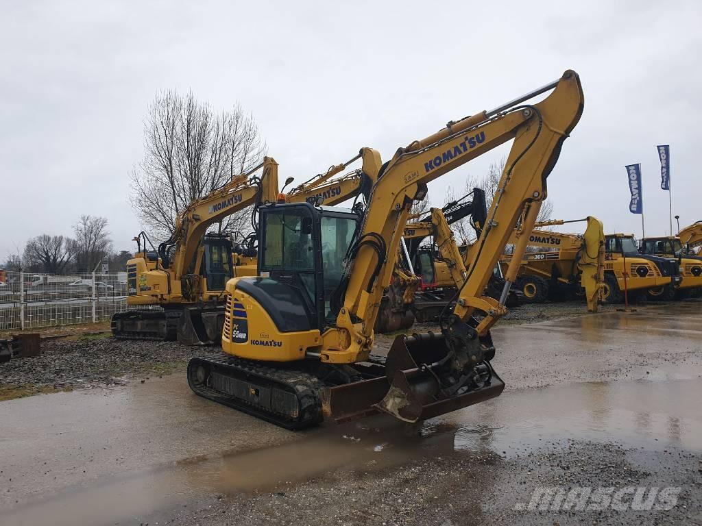 Komatsu PC55MR-5 Minigravemaskiner