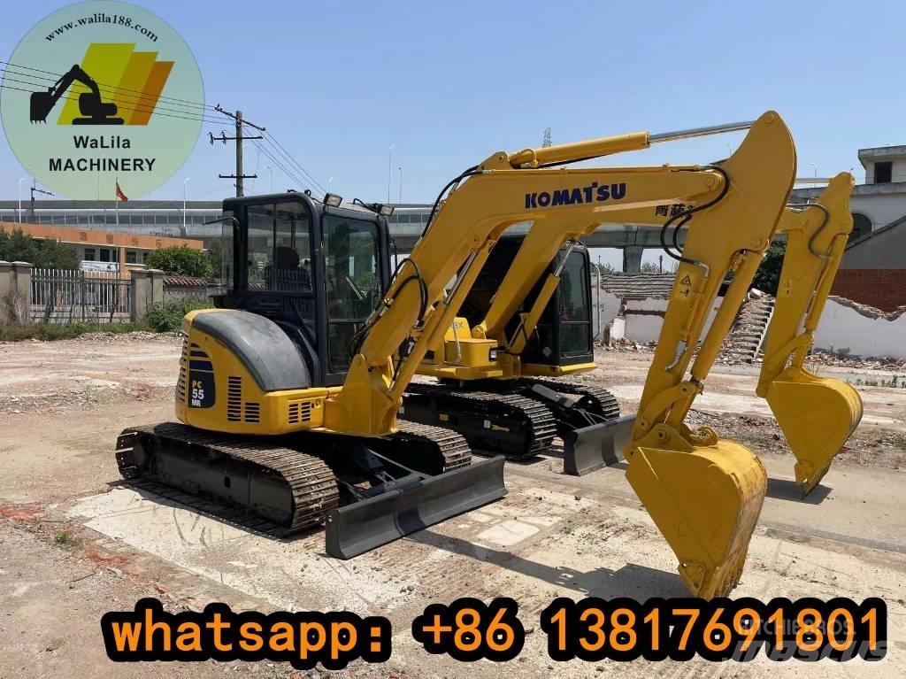 Komatsu PC 55 MR Minigravemaskiner