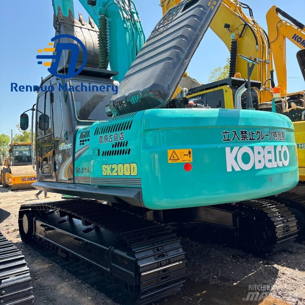 Kobelco SK 200 Gravemaskiner på larvebånd