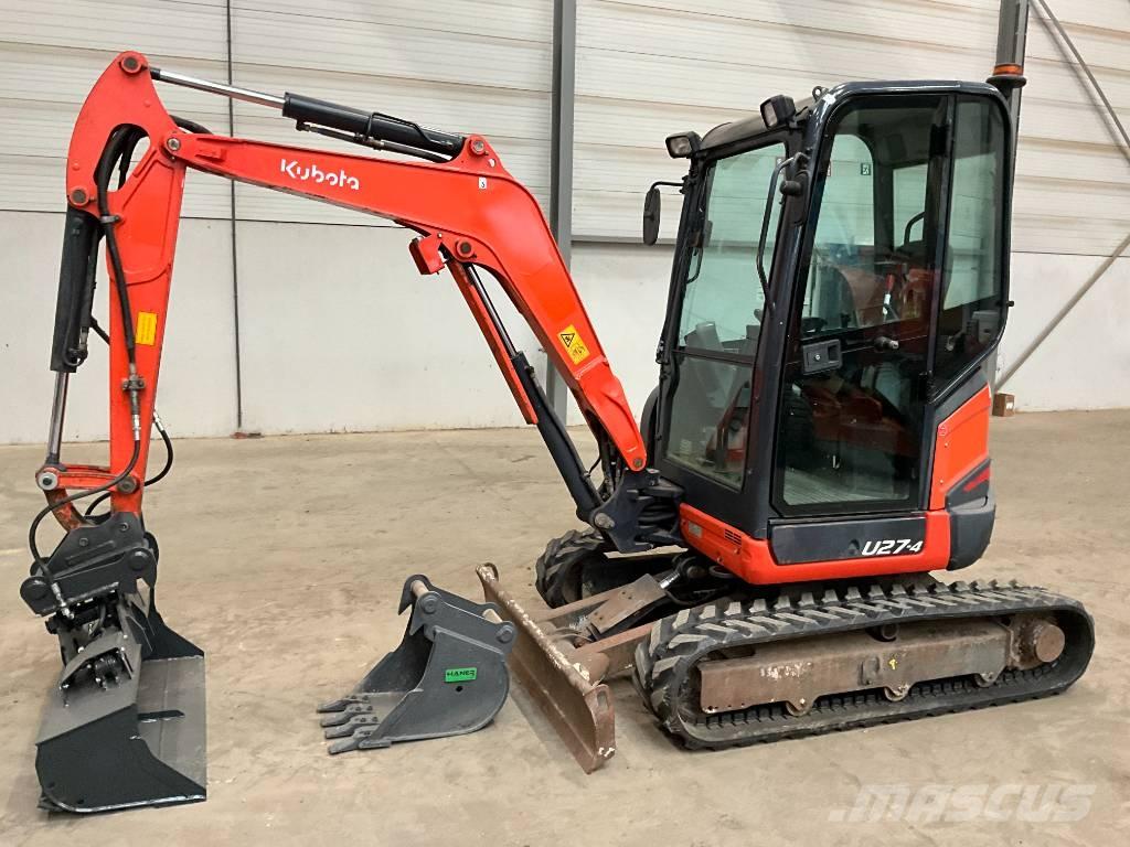 Kubota U 27-4 Minigravemaskiner