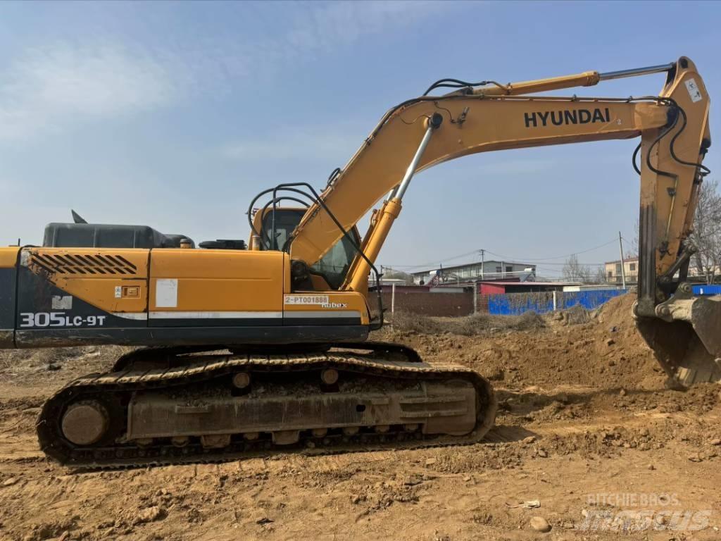 Hyundai R305lc-9t Gravemaskiner på larvebånd