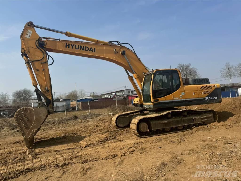 Hyundai R305lc-9t Gravemaskiner på larvebånd