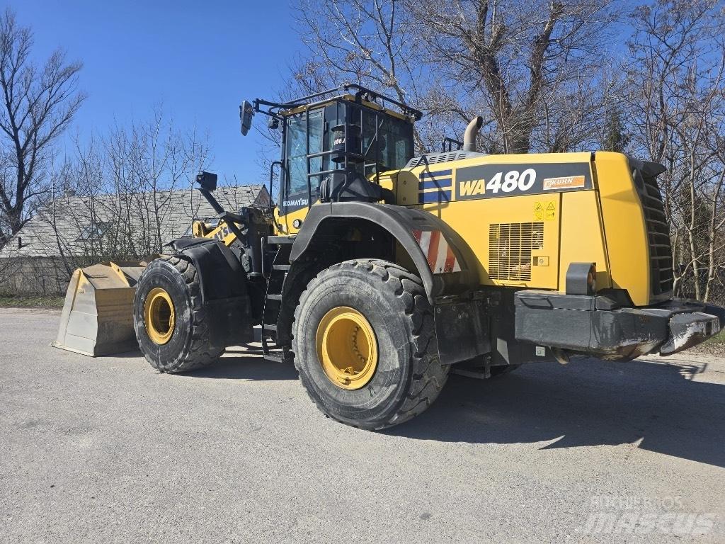 Komatsu WA 480 Læssemaskiner på hjul
