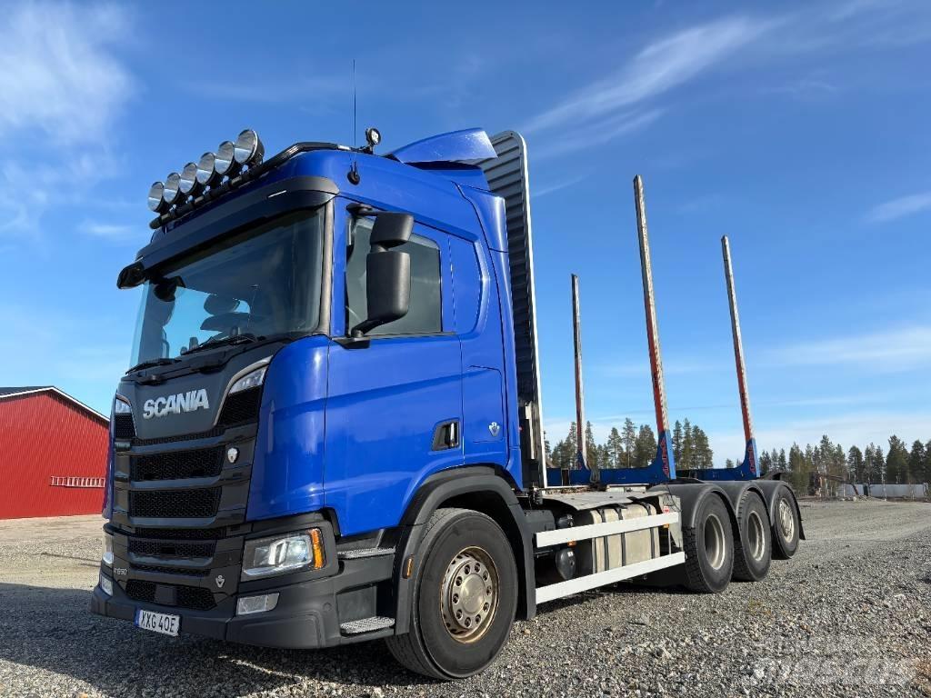 Scania R 650 Tømmertransport