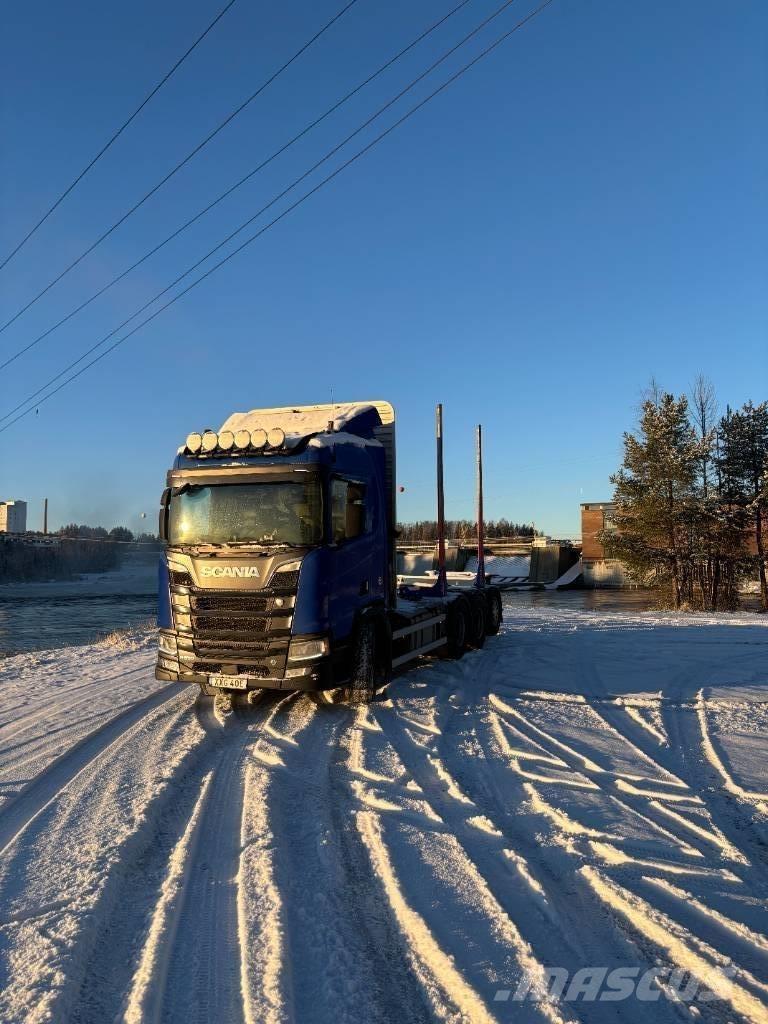 Scania R 650 Tømmertransport