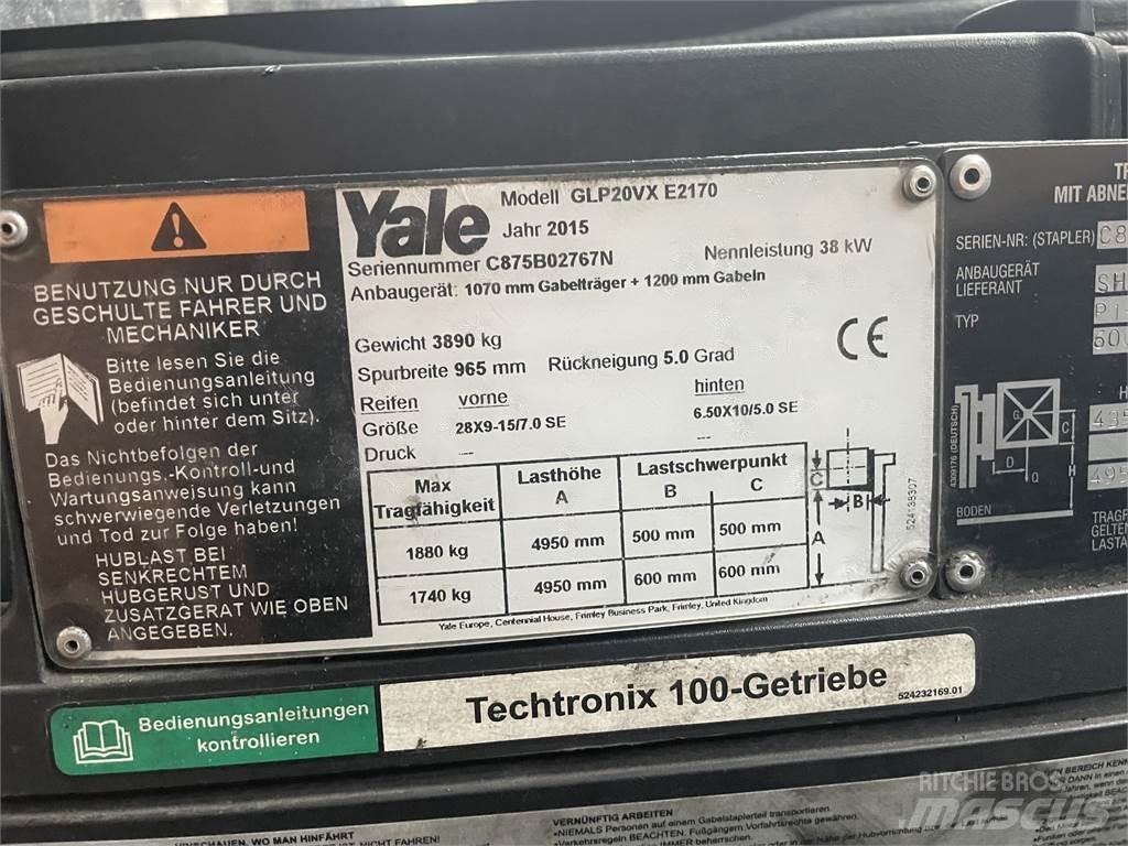 Yale GLP20VX LPG gaffeltrucks