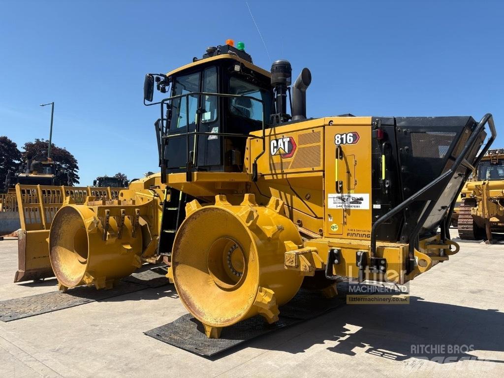 CAT 816 Affaldskompaktorer