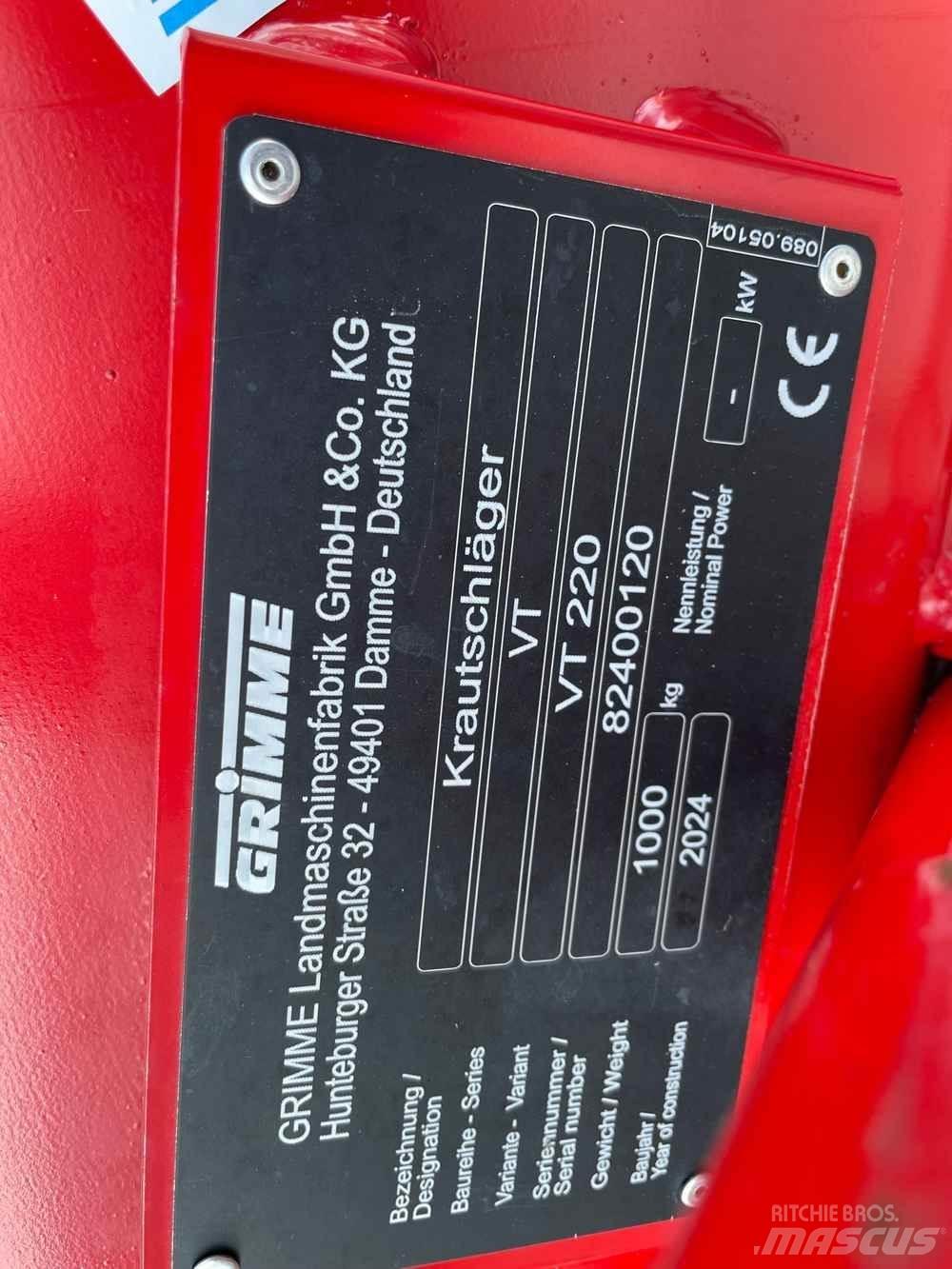 Grimme VT 220F Landbrug - Andet 