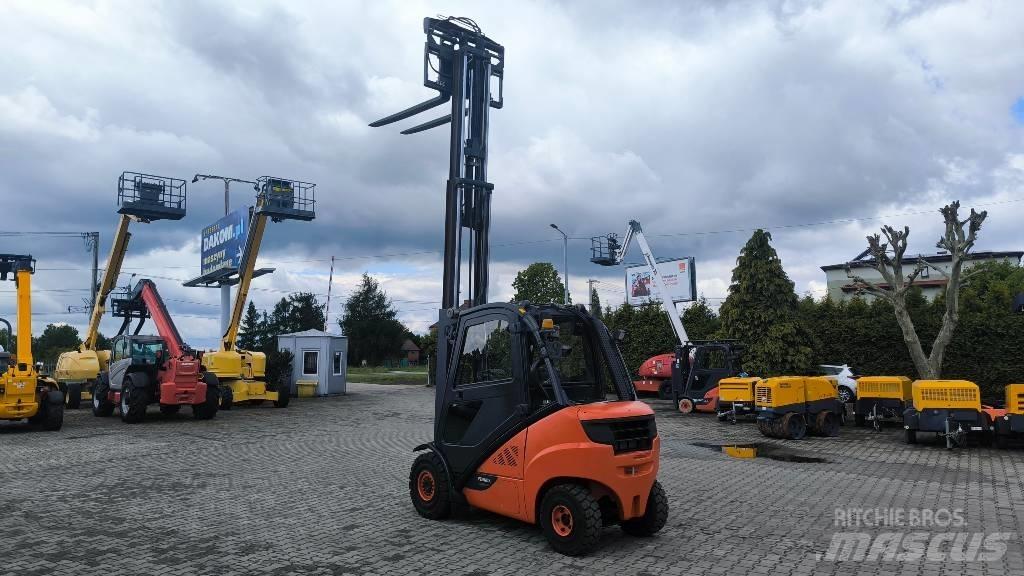 Linde H 25 D 600 Diesel gaffeltrucks