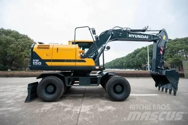 Hyundai HW 150 Gravemaskiner på hjul
