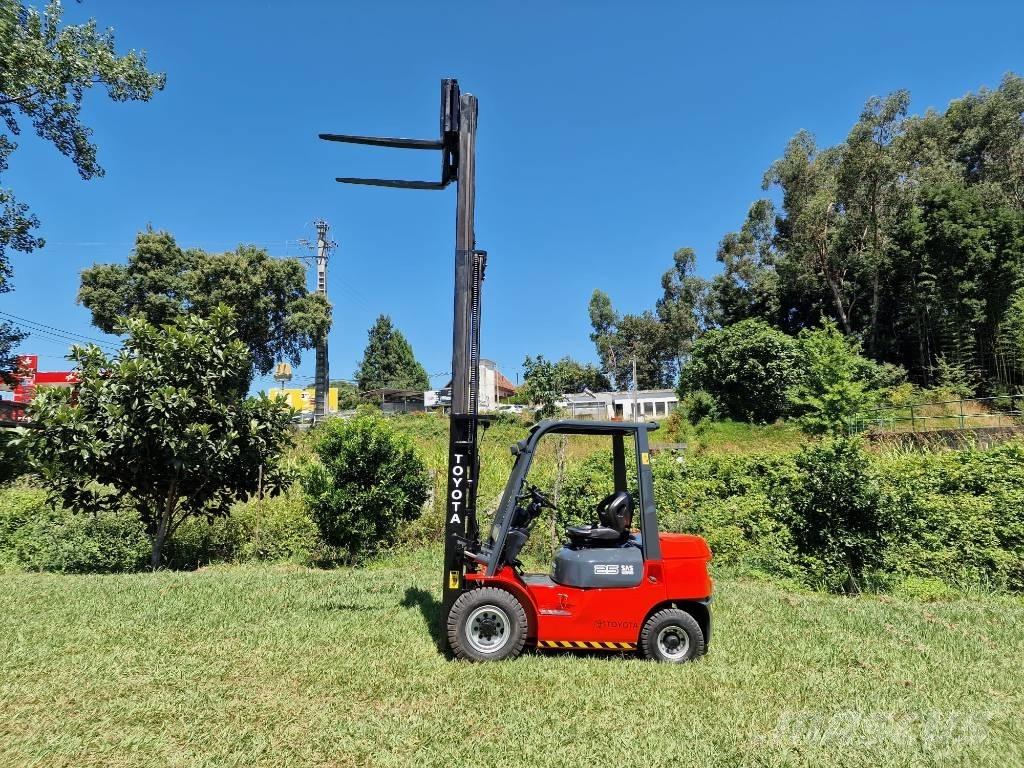 Toyota 25 Diesel gaffeltrucks