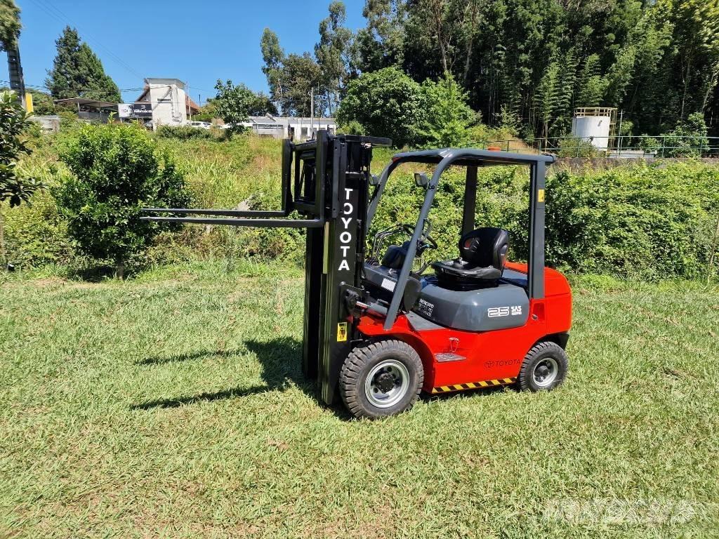 Toyota 25 Diesel gaffeltrucks