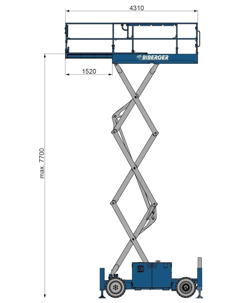 Genie GS 2669 RT Saxlifte