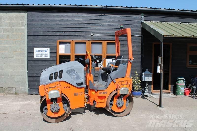 Hamm HD 12 Tvilling tromle