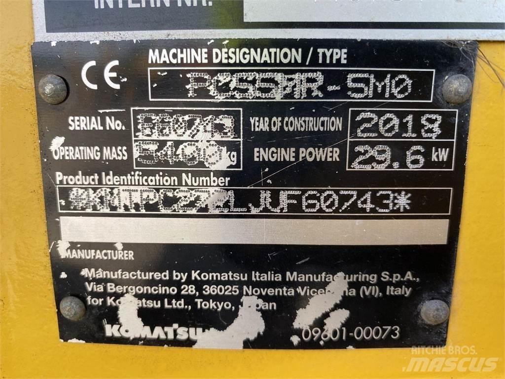 Komatsu PC55MR-5 Gravemaskiner på hjul