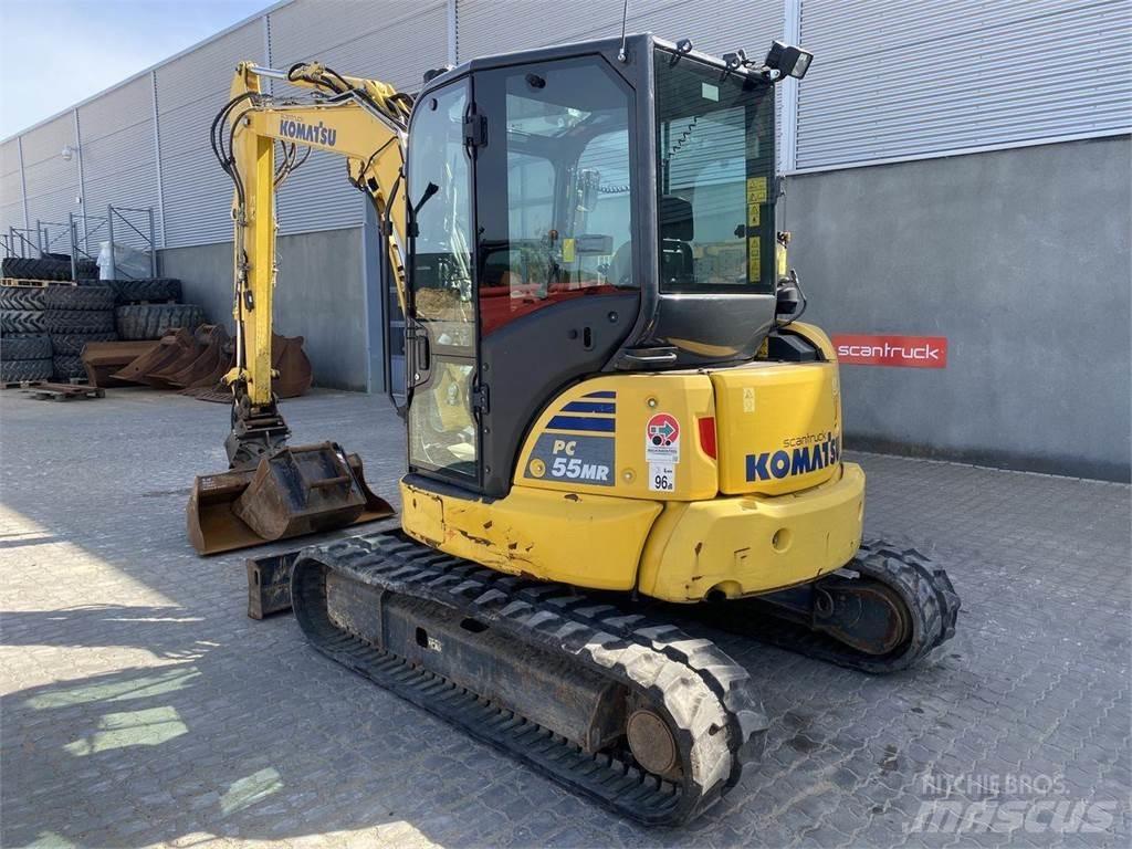 Komatsu PC55MR-5 Gravemaskiner på hjul
