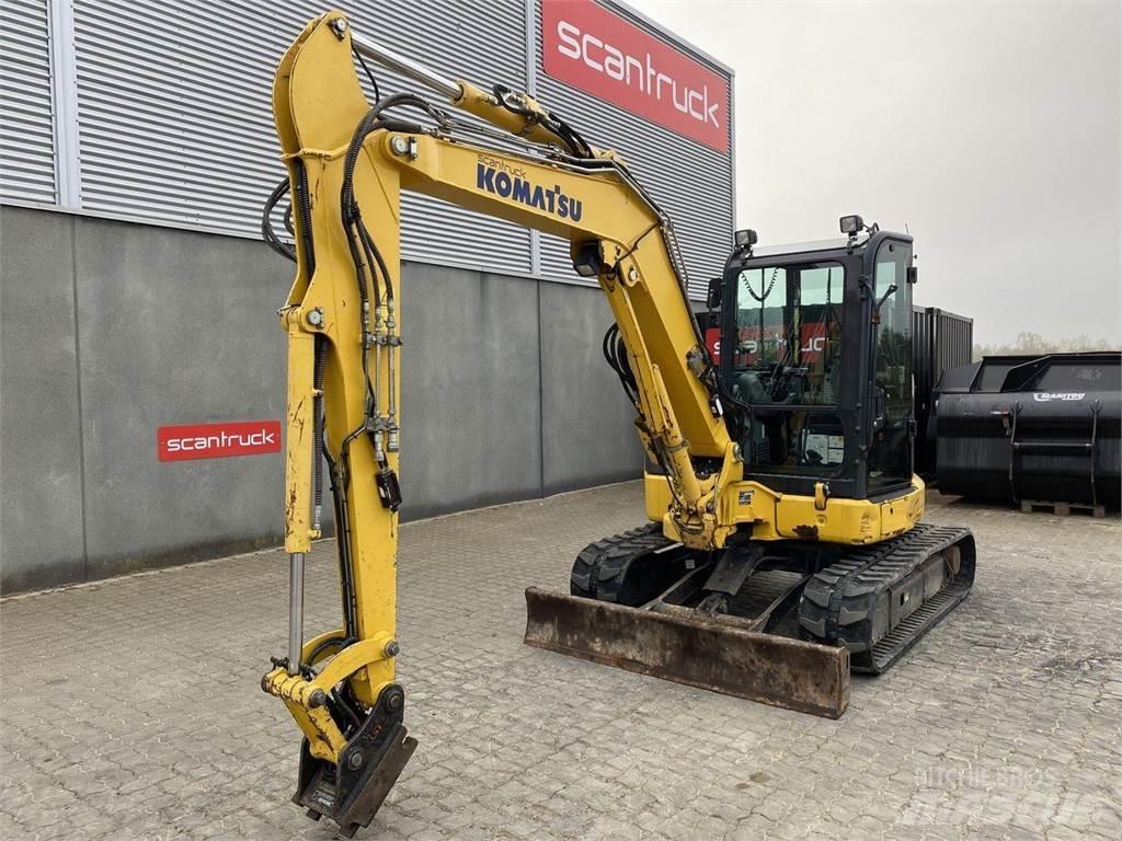 Komatsu PC55MR-5 Gravemaskiner på hjul