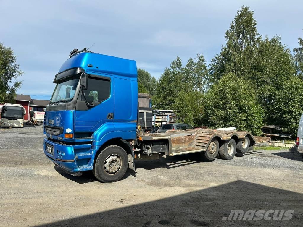 Sisu E11 Skovmaskintransportlastbiler