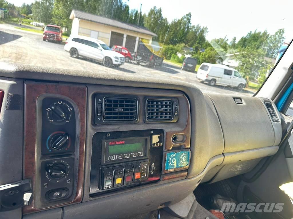 Sisu E11 Skovmaskintransportlastbiler