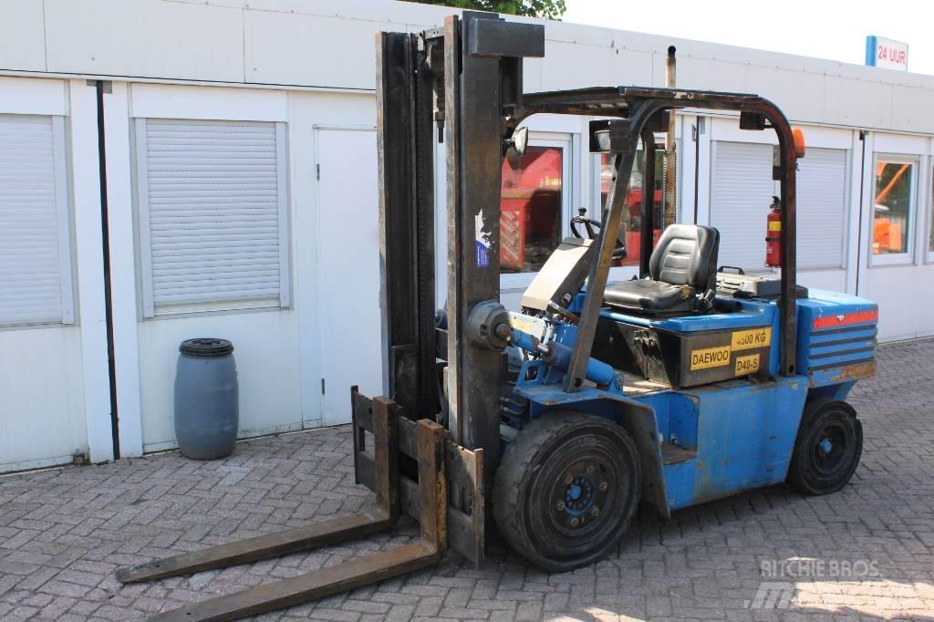 Daewoo D 40 S Diesel gaffeltrucks
