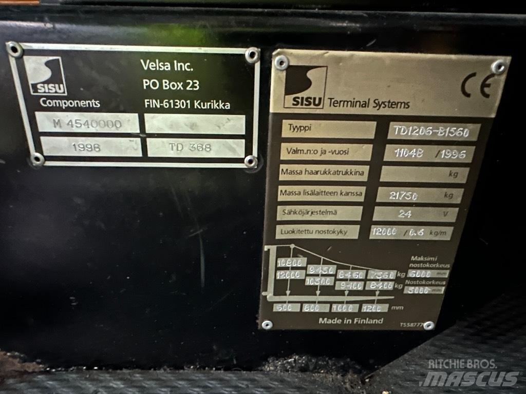 Sisu TD1206 Diesel gaffeltrucks