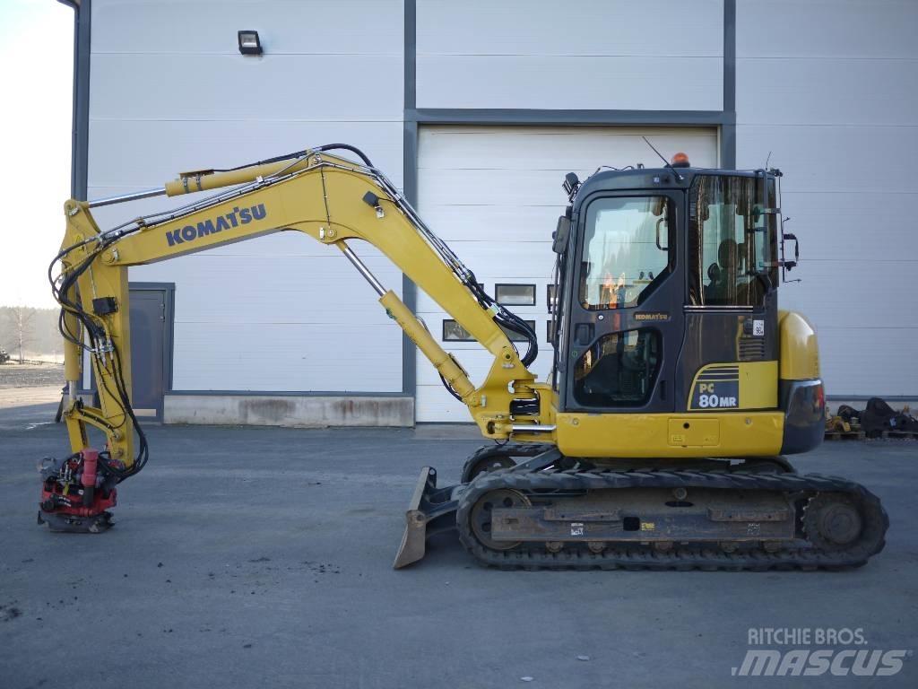 Komatsu PC 80 MR-3 Midi-gravemaskiner 7t - 12t