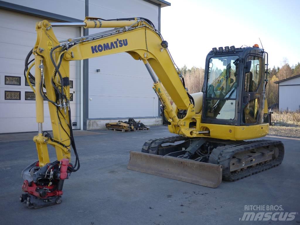 Komatsu PC 80 MR-3 Midi-gravemaskiner 7t - 12t