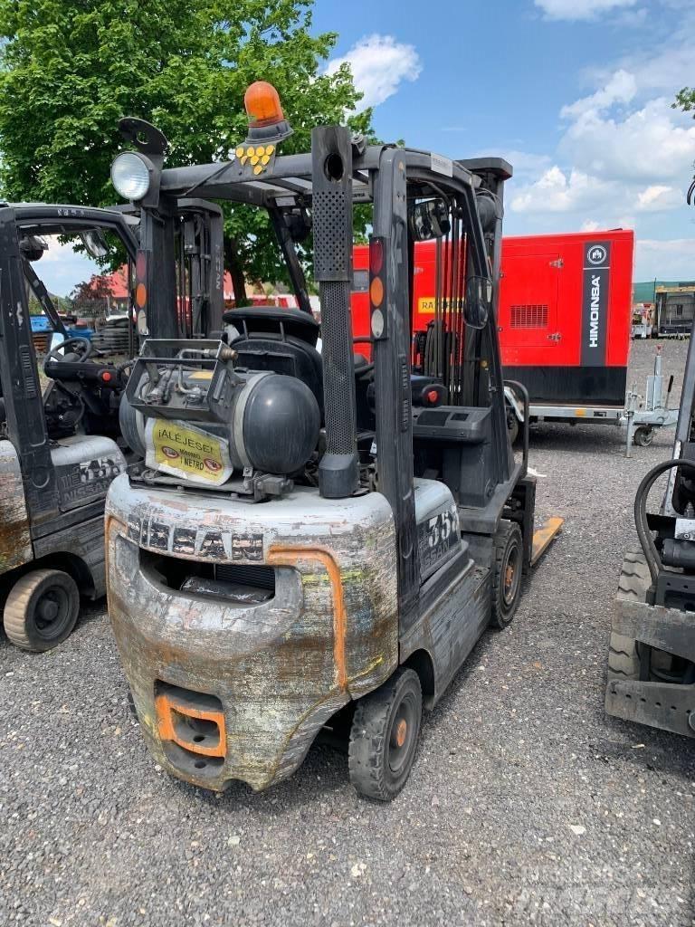 Nissan P1D1A18LQ LPG gaffeltrucks