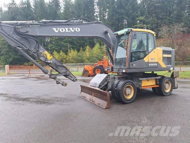 Volvo EW 160 Gravemaskiner på hjul