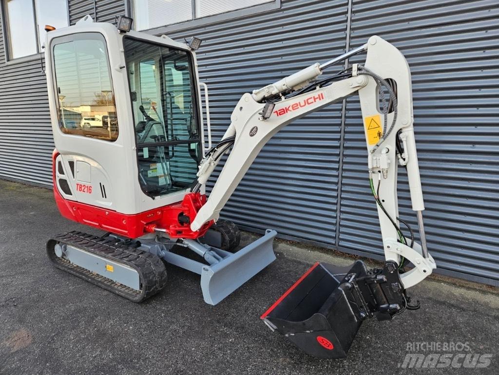 Takeuchi TB 216 Minigravemaskiner