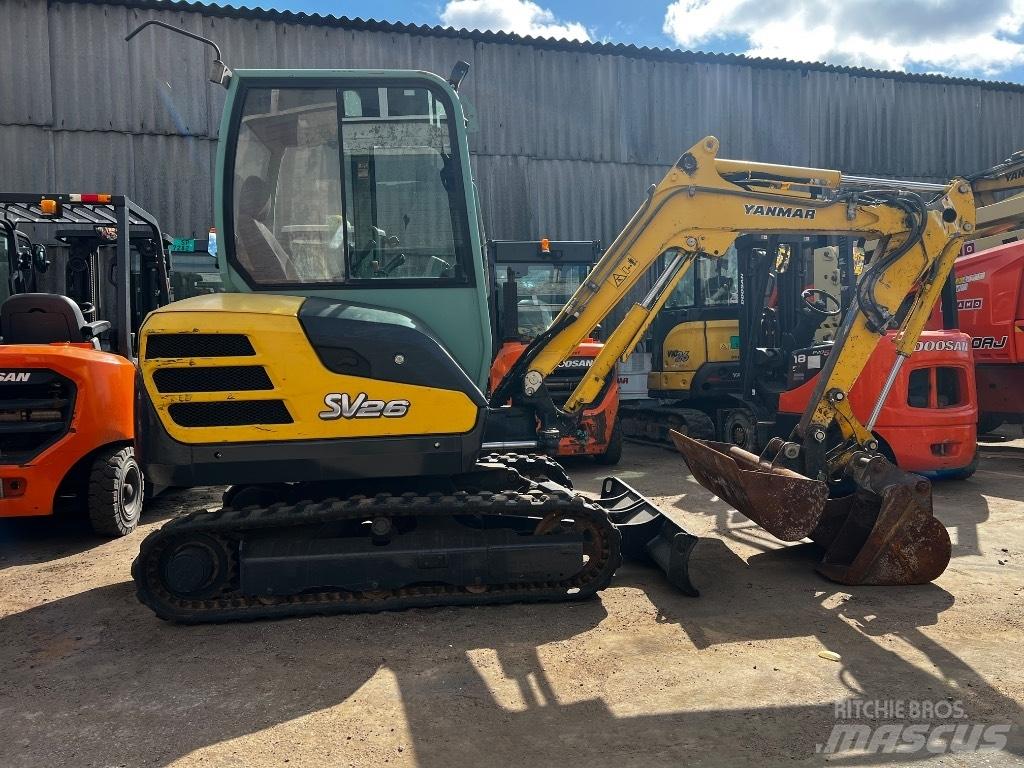 Yanmar SV26 Minigravemaskiner